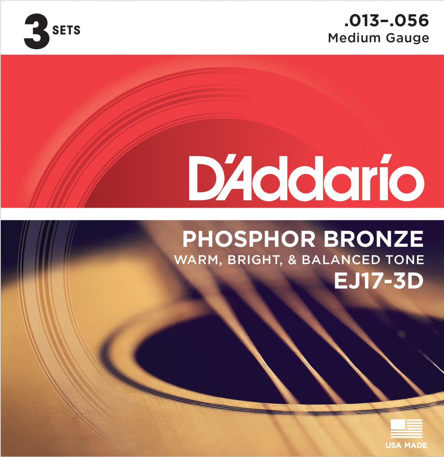 D'Addario acoustic guitar string set